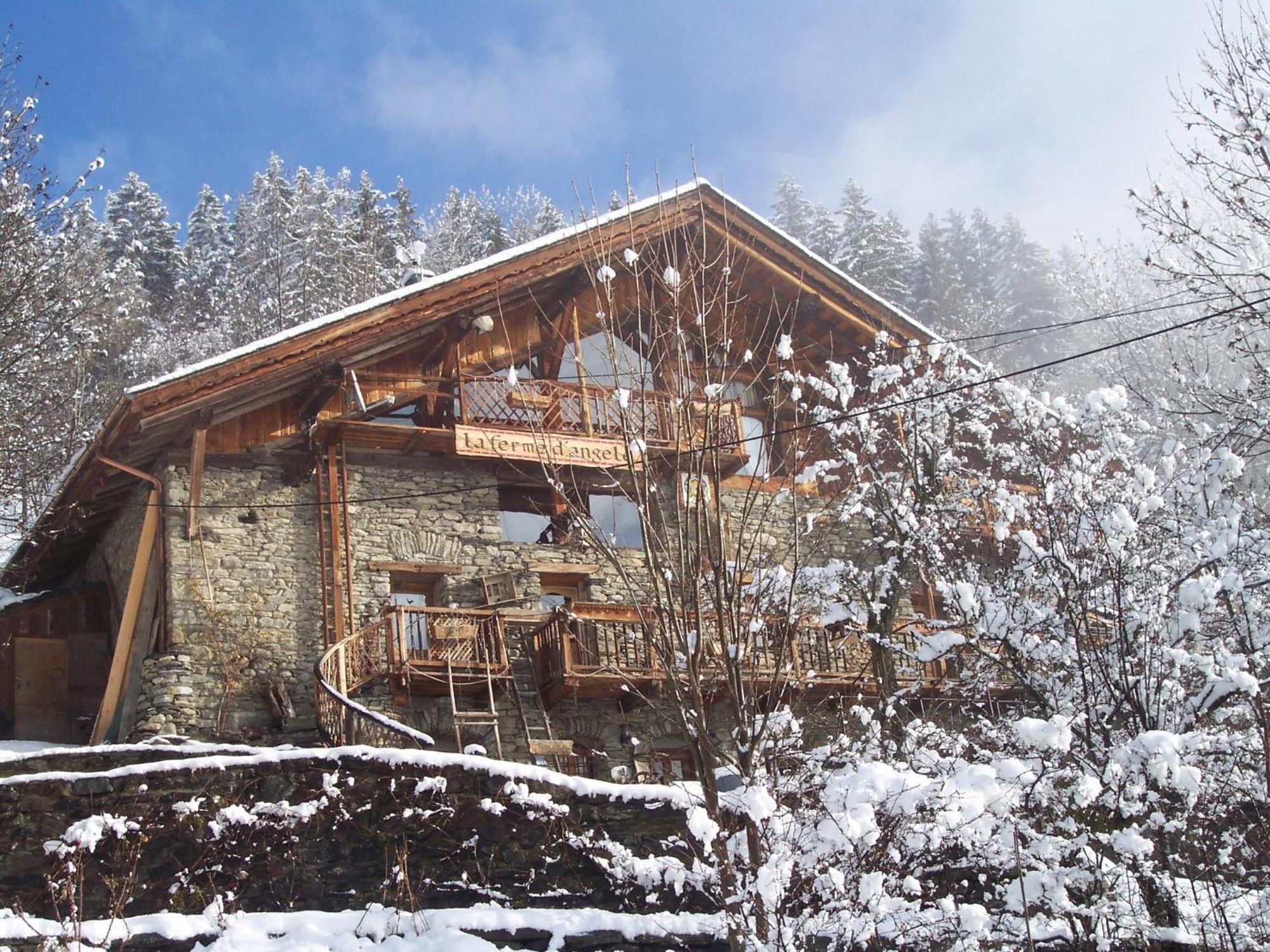 Bed and Breakfast La Ferme D'Angele Bourg-Saint-Maurice Exteriér fotografie