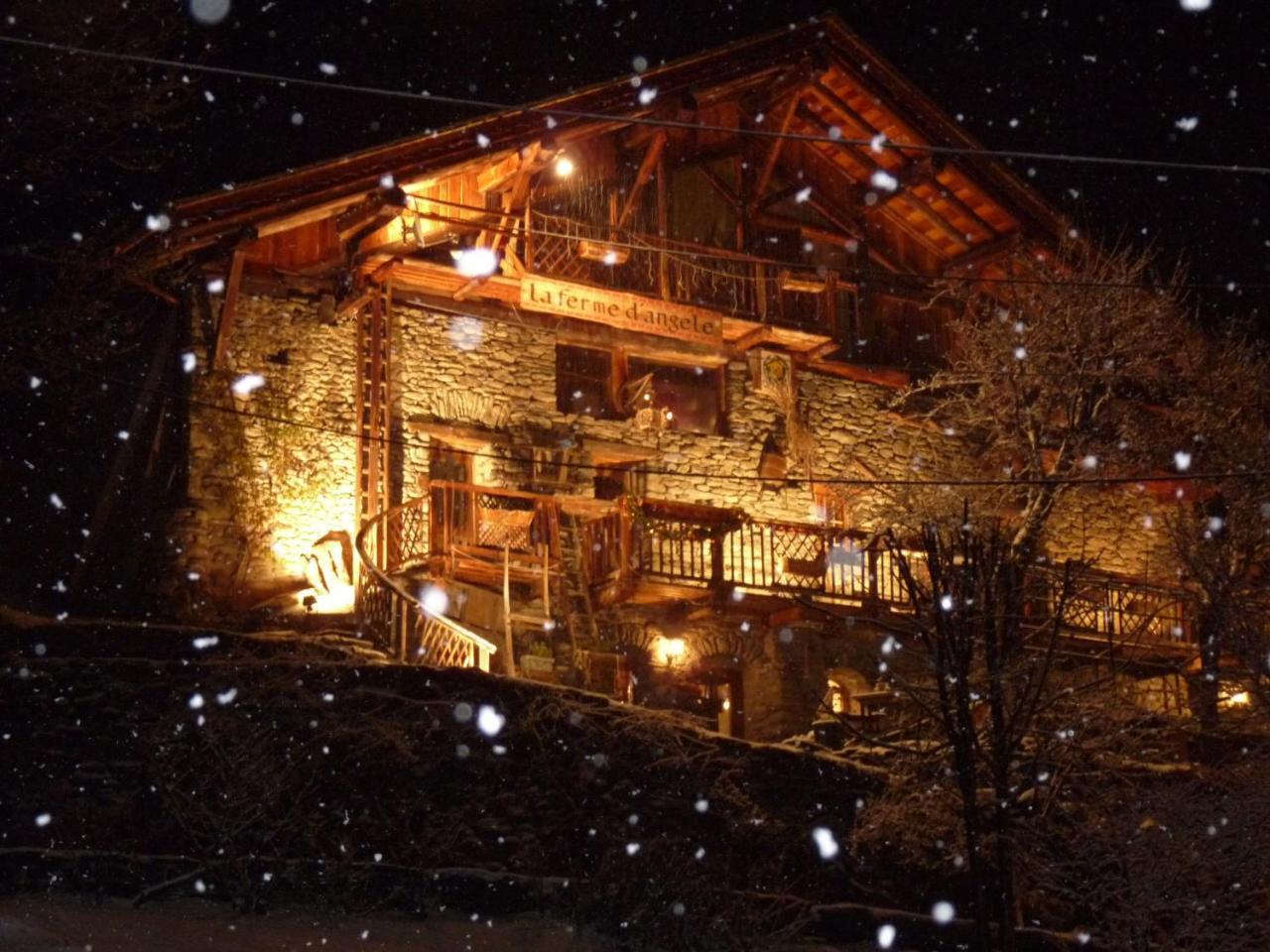 Bed and Breakfast La Ferme D'Angele Bourg-Saint-Maurice Exteriér fotografie